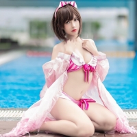 Pingping加藤惠睡衣cosplay5
