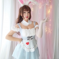 白烨女仆装4