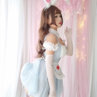 白烨女仆装7