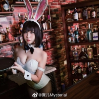 寶儿Mysterial酒吧加藤惠兔女郎6