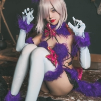 嘎潼玛修万圣节cosplay1