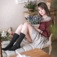 秋楚楚 文艺风jk少女17