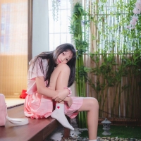 西呱呀呀呀 粉色jk少女10