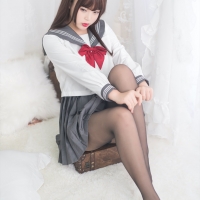 你烨烨 黑丝水手服17