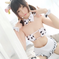 Nagisa魔物喵 自摄小奶牛18