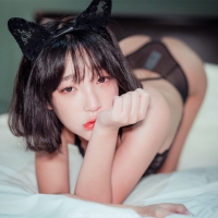 姜仁卿 蕾丝猫女7