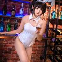 Lovely呆玄 加藤惠酒吧兔女郎3