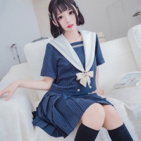 猫君君MaoJun 海军蓝水手服2