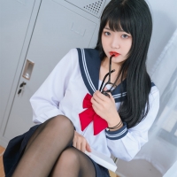 Lovely呆玄 教室水手服4