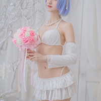 木绵绵OwO 蕾姆花嫁3