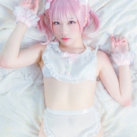 弥美Mime 白粉色兔女郎2