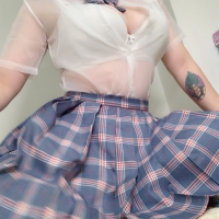 皮皮奶 Booty 透明制服JK4