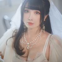 Rioko凉凉子 透明婚纱1