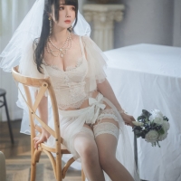 Rioko凉凉子 透明婚纱3