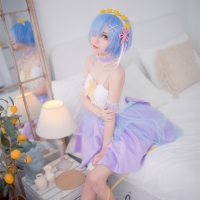 花柒Hana 蕾姆CLEAR DRESS2