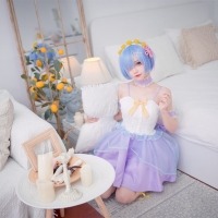 花柒Hana 蕾姆CLEAR DRESS3