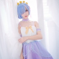 花柒Hana 蕾姆CLEAR DRESS5