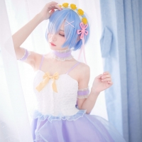 花柒Hana 蕾姆CLEAR DRESS6