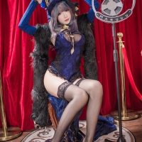 Coser衣衣 柴郡旗袍2