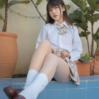 不呆猫 捆绑JK制服1