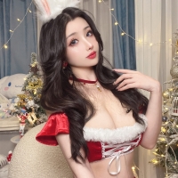 Rioko凉凉子 圣诞兔1