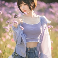 花柒Hana 马鞭草1