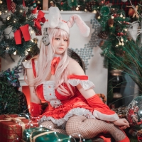Mimmi 圣诞索尼子兔女郎4