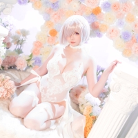 星之迟迟 FGO玛修同人婚纱3