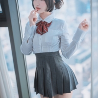 Hanari하나리 纯白JK制服1