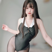 女主K 黑丝兔女郎1