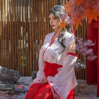 秋和柯基 汤池巫女1