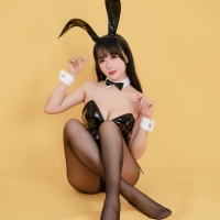 轩萧学姐 新春福兔黑兔女郎1