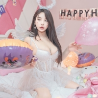 Zzyuri쮸리 白婚纱天使女警2