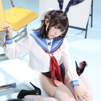 G44不会受伤 水手服兔女郎咖啡厅1