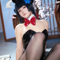 屿鱼 蔚蓝档案龙华妃咲兔女郎4