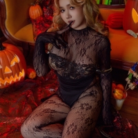 麻花麻花酱 万圣节魔女4