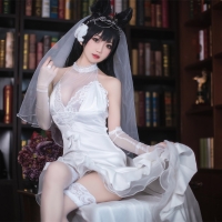 鬼畜瑶在不在w 爱宕犬白色婚纱2