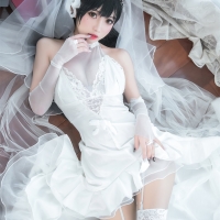 鬼畜瑶在不在w 爱宕犬白色婚纱4