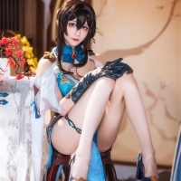 Tomoyo酱 灵砂阮梅流萤旗袍2