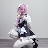 幼愛youmeko 爱莉希雅女仆装兔女郎1