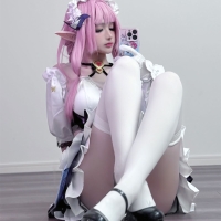 幼愛youmeko 爱莉希雅女仆装兔女郎2