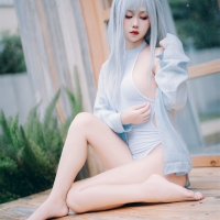 萌芽儿o0 白泳装4