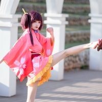 九柒喵 龙姬无名和服4