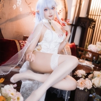 瓜希酱 阿尔比恩旗袍2
