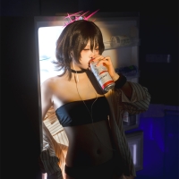 纸悦Etsu Ko 美咲泳装桔梗毛线团加代子白裙3