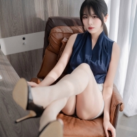 轩萧学姐 新OL黑色+肉色3