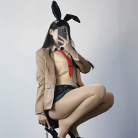 美邵女Baby 兔女郎学姐肉丝2