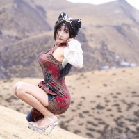 职业奶妈三水子 玉玲珑旗袍2