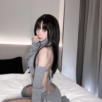 果咩酱w 灰灰毛衣1