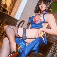 Natsuko 夏夏子 碧蓝航线建武旗袍2